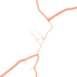 Daytime road noise heatmap for LE14 3DU