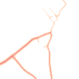 Daytime road noise heatmap for LE14 3EB