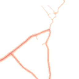 Daytime road noise heatmap for LE14 3ED