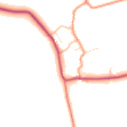 Daytime road noise heatmap for LE14 3HB