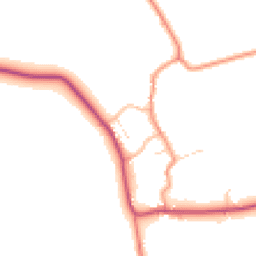 Daytime road noise heatmap for LE14 3HF