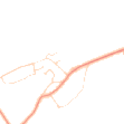 Daytime road noise heatmap for LE14 3LU