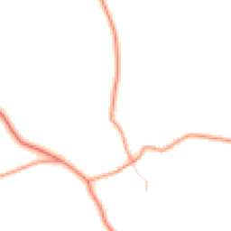 Daytime road noise heatmap for LE14 3PL