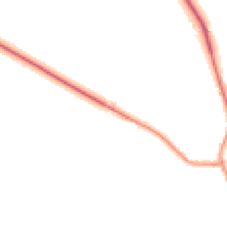 Daytime road noise heatmap for LE14 4BE