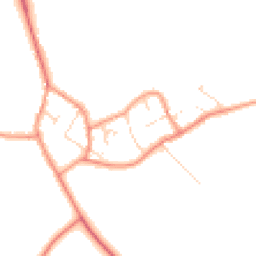 Daytime road noise heatmap for LE14 4BG