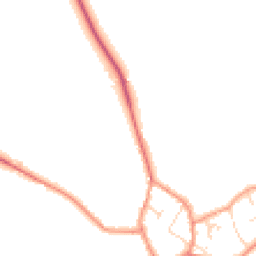 Daytime road noise heatmap for LE14 4BL