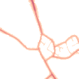 Daytime road noise heatmap for LE14 4BS
