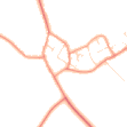Daytime road noise heatmap for LE14 4DE