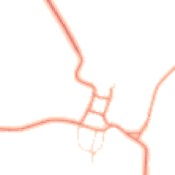Daytime road noise heatmap for LE14 4FA