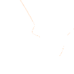 Night-time road noise heatmap for LE14 4FA
