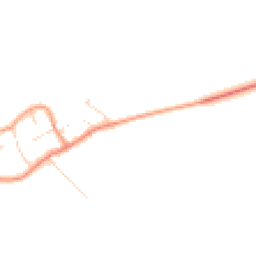 Daytime road noise heatmap for LE14 4FB