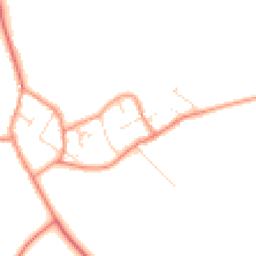 Daytime road noise heatmap for LE14 4GW