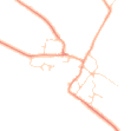Daytime road noise heatmap for LE14 4HA
