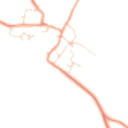 Daytime road noise heatmap for LE14 4HF