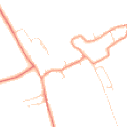 Daytime road noise heatmap for LE14 4NJ