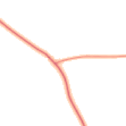 Daytime road noise heatmap for LE14 4NN