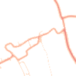 Daytime road noise heatmap for LE14 4PA