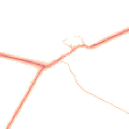 Daytime road noise heatmap for LE14 4PY