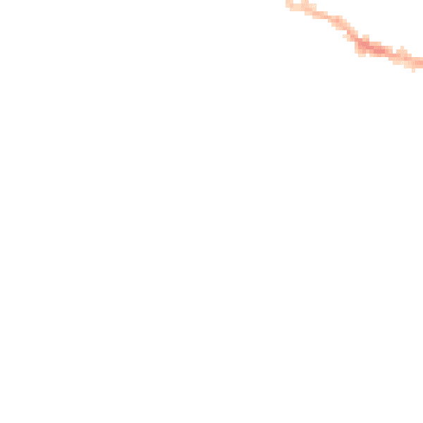 Night-time road noise heatmap for LE15 6RT