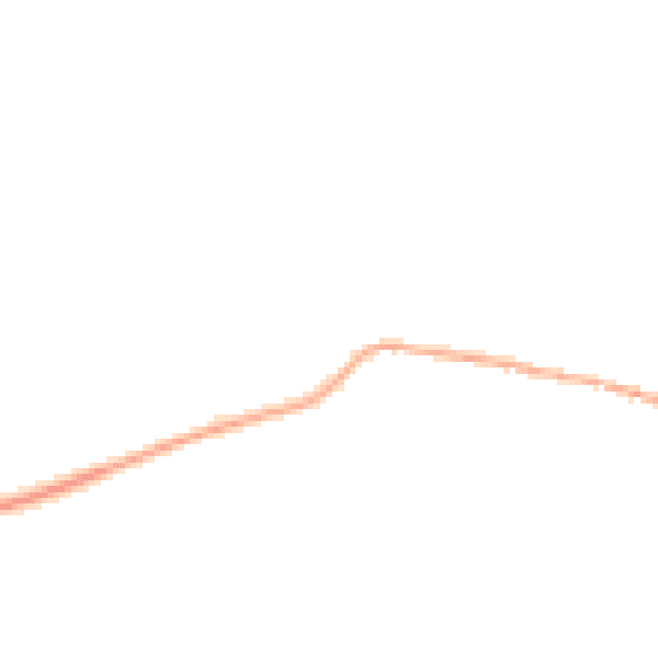 Night-time road noise heatmap for LE15 7NU