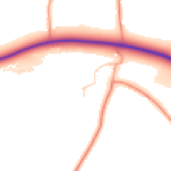 Daytime road noise heatmap for LE15 9AB