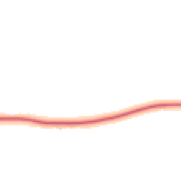 Night-time road noise heatmap for LE15 9ES