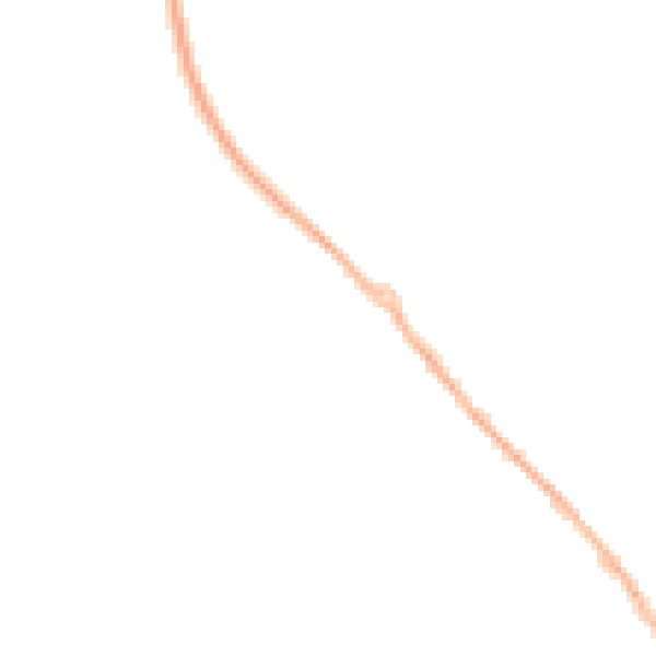 Night-time road noise heatmap for LE16 7AR