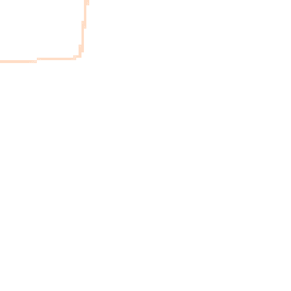 Night-time road noise heatmap for LE16 8HQ