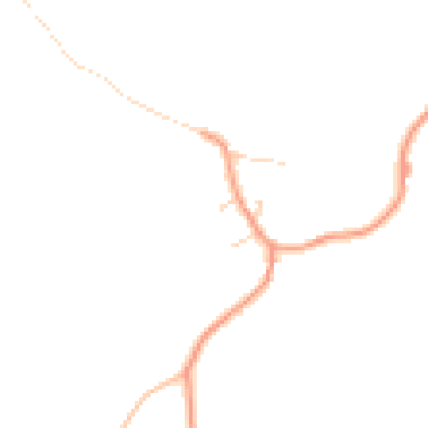 Daytime road noise heatmap for LE16 8JS