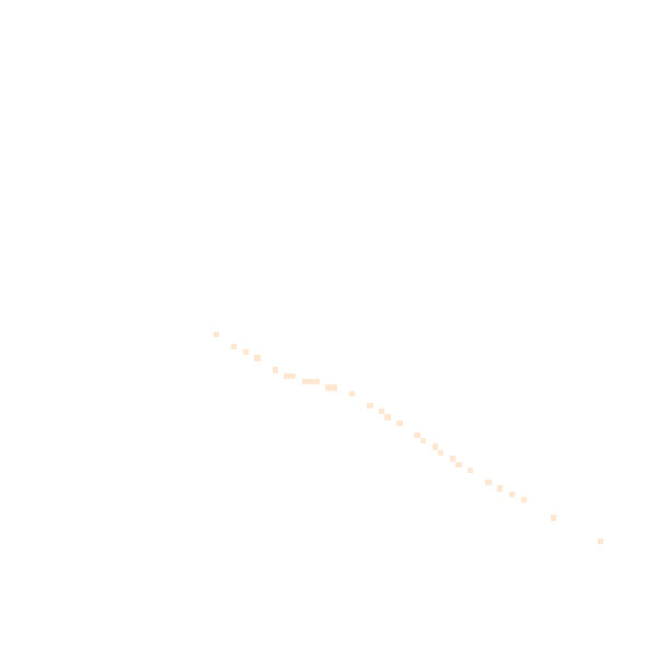 Night-time road noise heatmap for LE16 8XZ