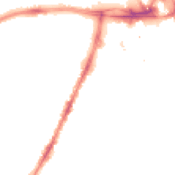 Night-time road noise heatmap for LE3 0AP