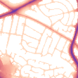 Daytime road noise heatmap for LE3 3DB