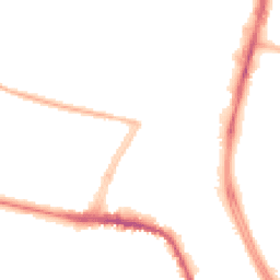 Night-time road noise heatmap for LE4 0AR