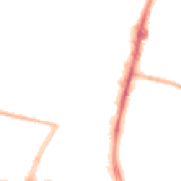 Night-time road noise heatmap for LE4 0BG