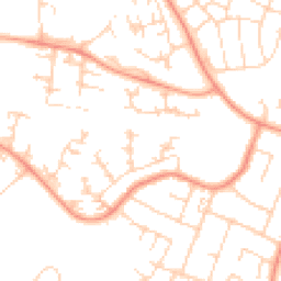 Daytime road noise heatmap for LE4 0RF