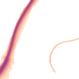 Night-time road noise heatmap for LE4 1AX