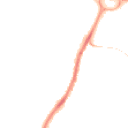 Night-time road noise heatmap for LE4 2AN