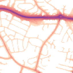 Daytime road noise heatmap for LE4 2DB