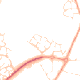 Daytime road noise heatmap for LE4 2NZ