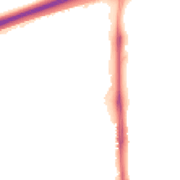 Night-time road noise heatmap for LE4 3LH