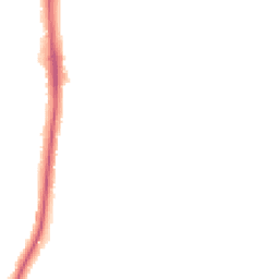 Night-time road noise heatmap for LE4 4ED