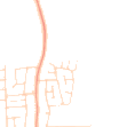 Daytime road noise heatmap for LE4 4GT