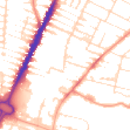 Daytime road noise heatmap for LE4 6BR