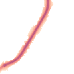 Night-time road noise heatmap for LE4 8EJ