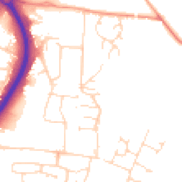Daytime road noise heatmap for LE4 8FY