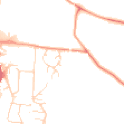 Daytime road noise heatmap for LE4 8GT