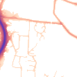 Daytime road noise heatmap for LE4 8GZ