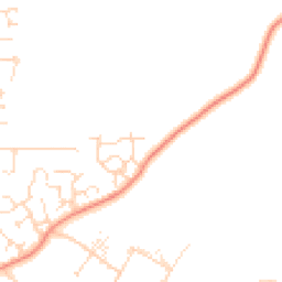 Daytime road noise heatmap for LE4 9AU