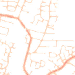 Daytime road noise heatmap for LE4 9TA