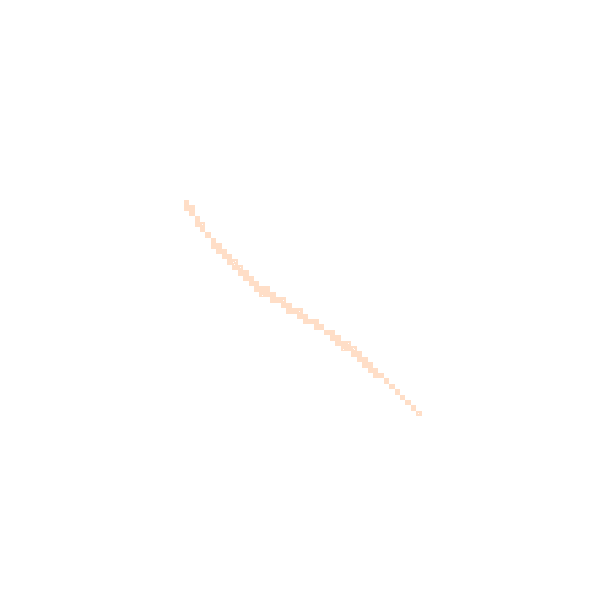 Night-time road noise heatmap for LE6 0AE
